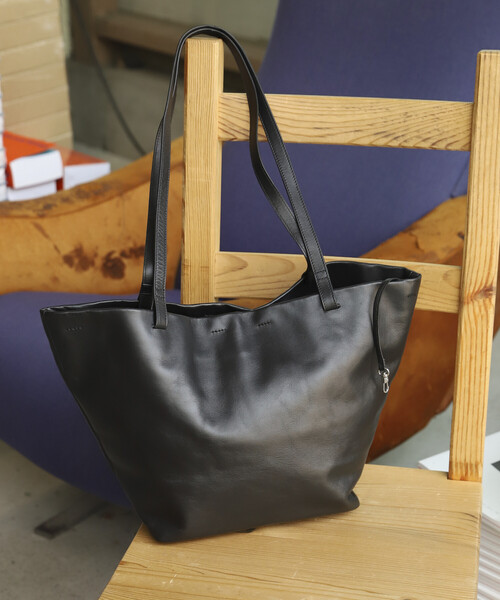 セール】Firsthand/ファーストハンド Leather Tote Bag / 舟形トート