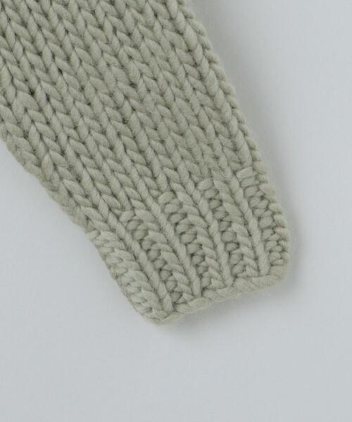 6（ロク）の「＜6(ROKU)＞WOOL ROVING KNIT PULLOVER/ニット（ニット