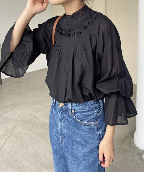 Spick & Span（スピックアンドスパン）の「コットンボイルタックフリル