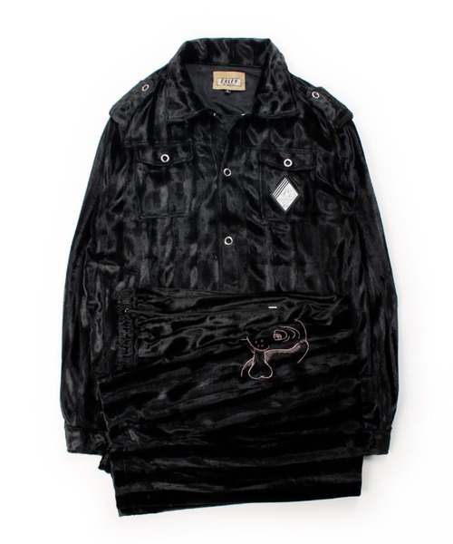 セール】GALFY（ガルフィー）構成員SET UP/ベロアジャケット＆イージー