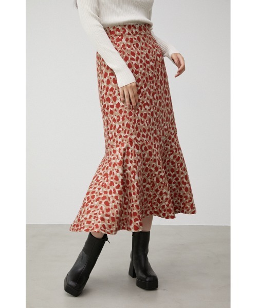 AZUL by moussy（アズールバイマウジー）の「LEOPARD MERMAID SKIRT