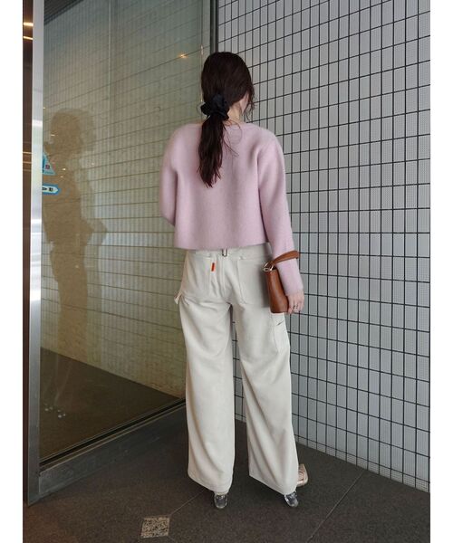 LAGUNAMOON（ラグナムーン）の「CHNラクーンニットジャケット（ノー