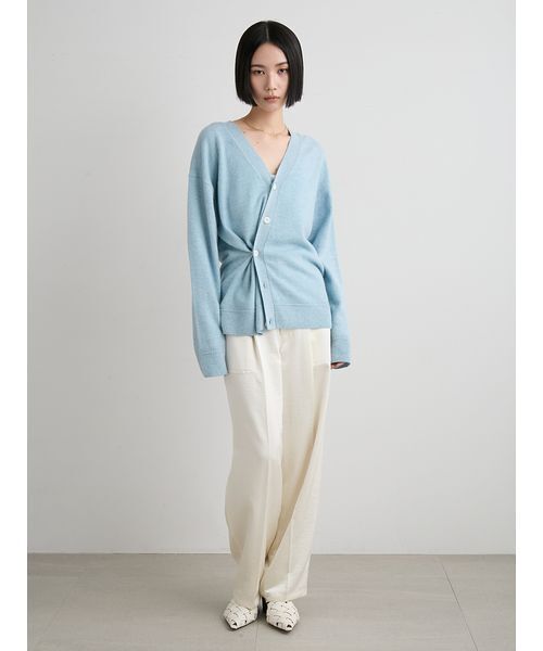 ウール2WAYカシュクールニットカーデ（カーディガン/ボレロ