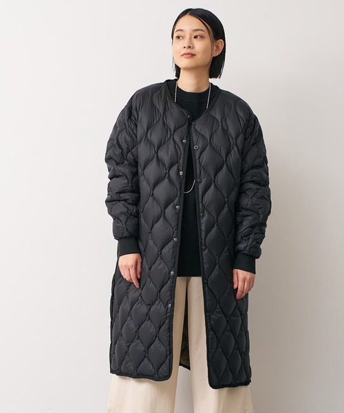 TAION】 オーバーサイズ ダウン ロングジャケット（ダウンジャケット