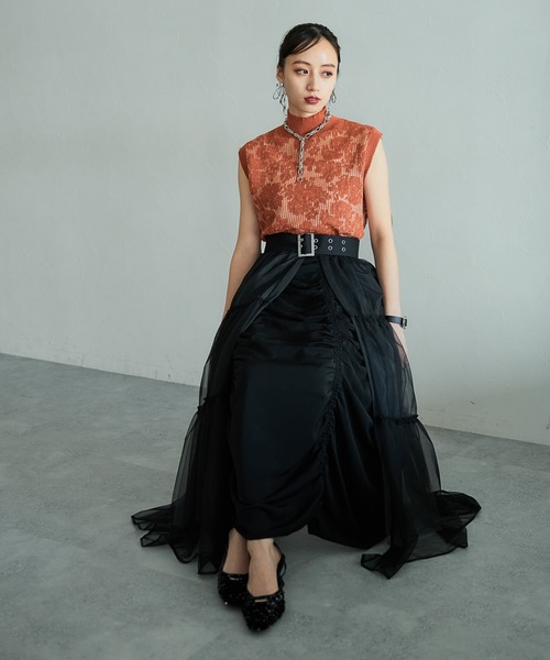 HARE（ハレ）の「チュールベルトスカート(HARE)（ベルト）」 - WEAR