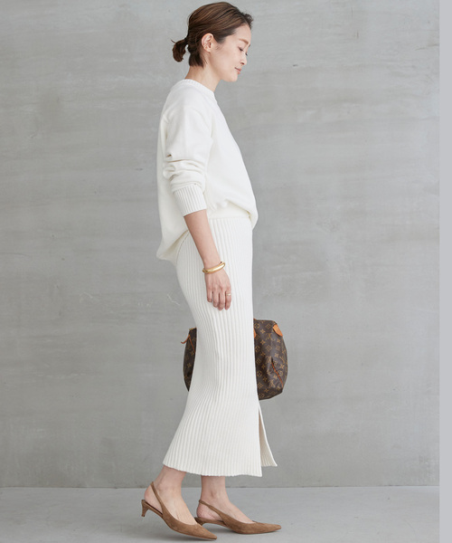 Deuxieme Classe（ドゥーズィエムクラス）の「Lily sof クルーネック