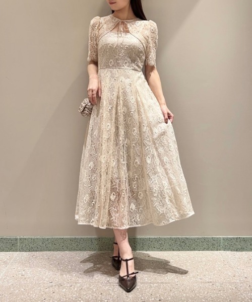 SNIDEL（スナイデル）の「レースボレロドレス（ワンピース）」 - WEAR