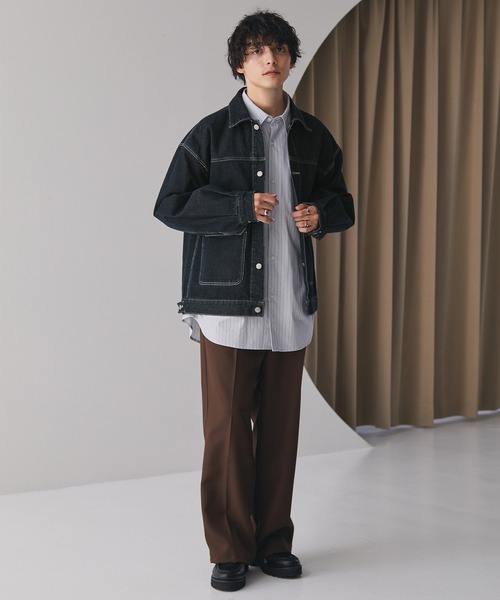 ルーズデニムカバーオール MONO-MART│MONO-MART [モノマート] 公式