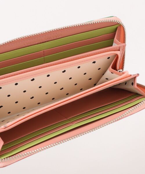 ラウンド長財布 ツモリチサト カラフルレオパード（財布）｜tsumori