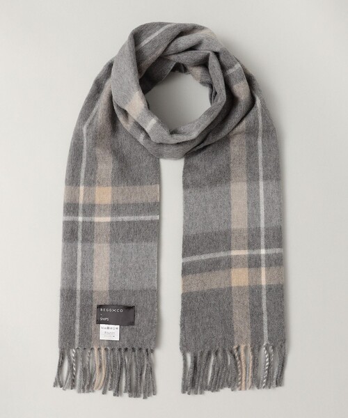 Begg & Co（ベグアンドコー）の「BEGG: ウール/アンゴラ チェック