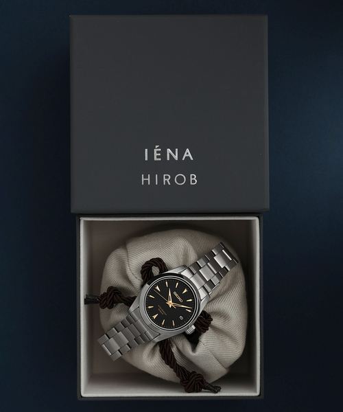 SEIKO Exclusive IENA x HIROB Black 別注（アナログ腕時計）｜IENA