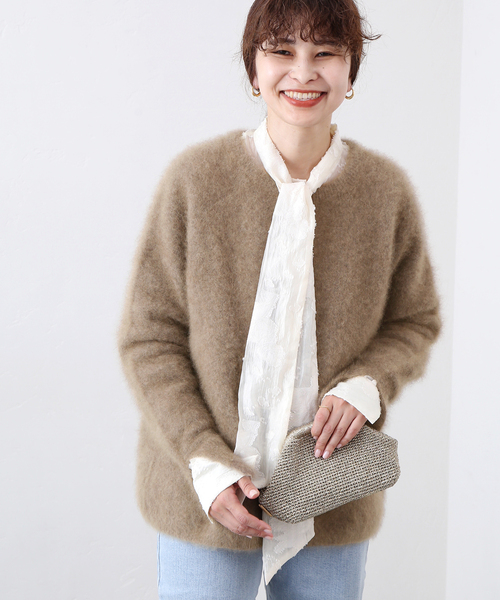 IENA（イエナ）の「fluffyファープルオーバー（ニット/セーター）」 - WEAR