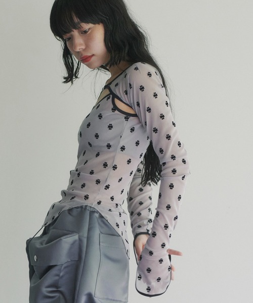 SWAN LAKE Two-piece Top/スワンレイク 2ピース トップ（Tシャツ