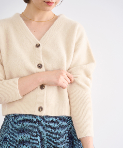 IENA（イエナ）の「fluffyファーカーディガン（カーディガン/ボレロ