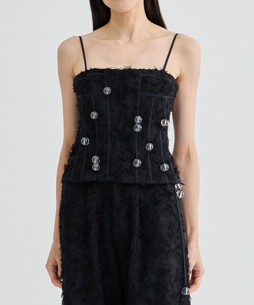 riv nobuhiko/リブノブヒコ】KIMSI BEAD BUSTIER/ビーズビスチェ