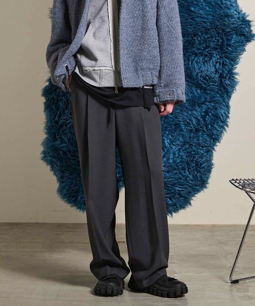 UNISEX》Toro-washer One Tuck Slacks/トロワッシャーワンタック