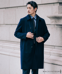 Mackintosh｜マッキントッシュ（メンズ）のステンカラーコート（ブルー