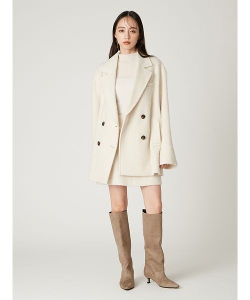 FRAY I.D（フレイアイディー）の「オーバーサイズウールシャギー