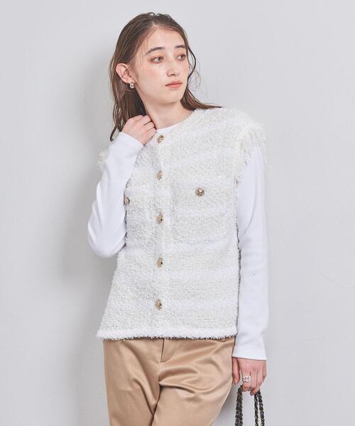 UNITED ARROWS（ユナイテッドアローズ）の「ボーダー ミックスツイード