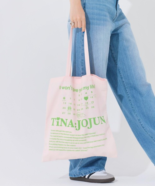 オリジナルプリント トートバッグ TINA：JOJUN（トートバッグ）｜TINA