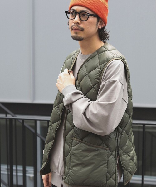 TAION（タイオン）の「TAION x B:MING by BEAMS / 別注 キルト ダウン