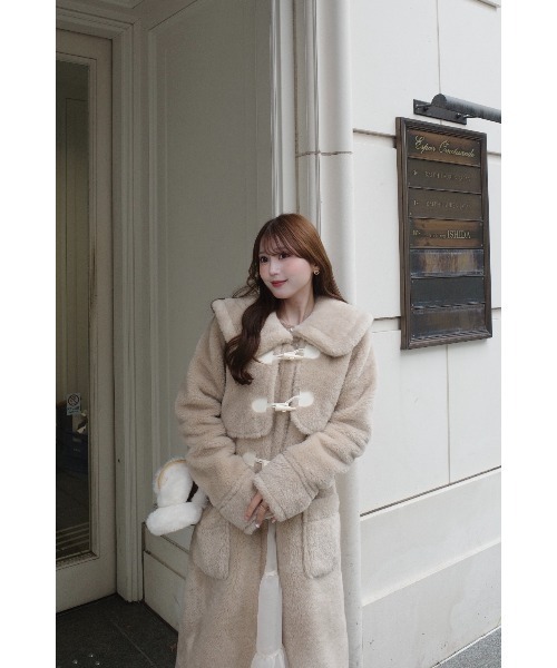 Fluffy Sailor Duffle Coat（ダッフルコート）｜MISTREASS