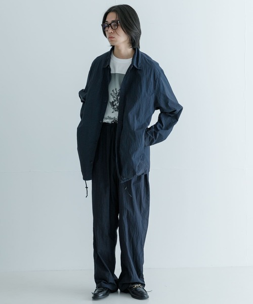 ATON（エイトン）の「ATON HAND DYED NYLON SHIRTS JACKET（ナイロン