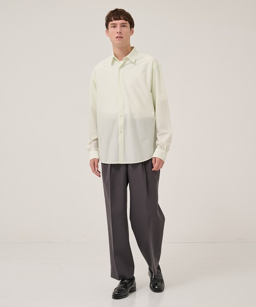 KANEMASA PHIL.】別注 46G Modest Stripe Shirt（シャツ/ブラウス