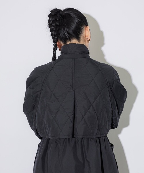 完売間近！】キルティングフーディーコート｜軽量/保温/保湿（ダウン