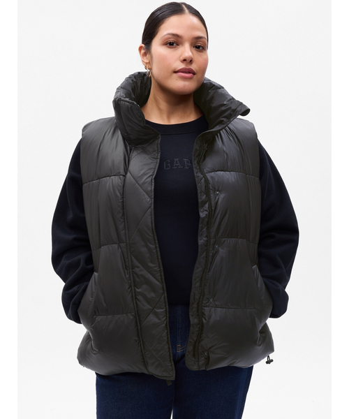 GAP（ギャップ）の「プリマロフト(R)ビッグ パフベスト（ダウンベスト