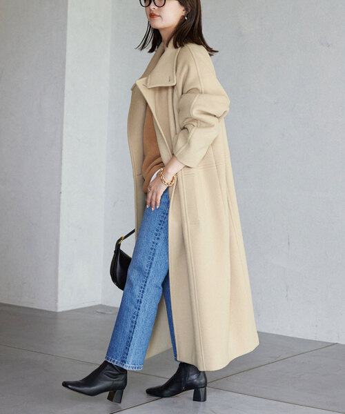 SLOBE IENA（スローブイエナ）の「スタンドコクーンコート（チェスター