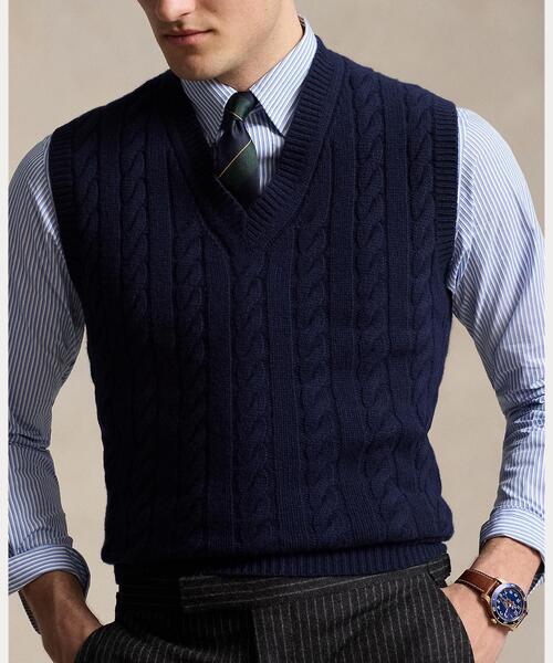 POLO RALPH LAUREN（ポロ ラルフ ローレン）の「ケーブルニット ウール