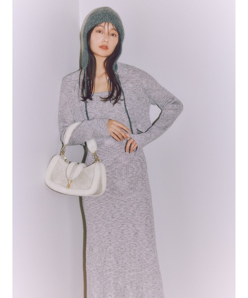 FRAY I.D（フレイアイディー）の「カーディガンセットキャミ2way