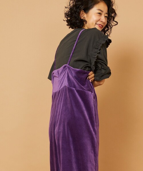 Freada（フリーダ）の「インドベロア刺繍サロペット（サロペット