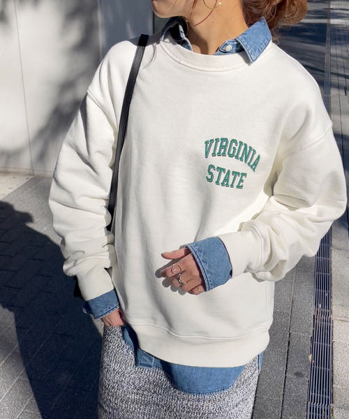 Spick & Span（スピックアンドスパン）の「ロゴスウェット（スウェット