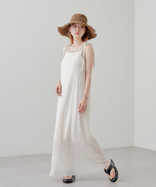 Kastane（カスタネ）の「ボーダーニットタンク（タンクトップ）」 - WEAR