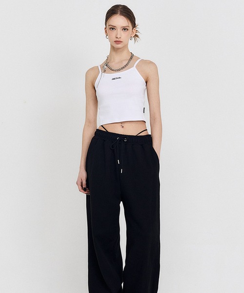 ODD STUDIO(オッドスタジオ)/Odd Signature Logo Crop Top