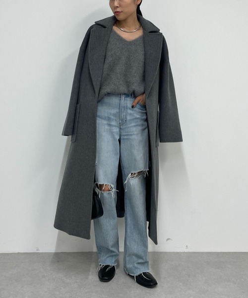LOUNGEDRESS（ラウンジドレス）の「ダブルフェイスロングコート