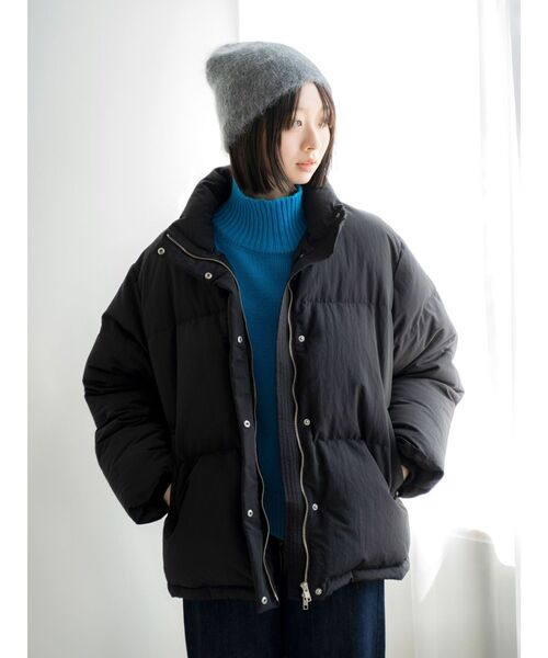 セール】ミドル丈ルーズシルエットダウン（ダウンジャケット/コート