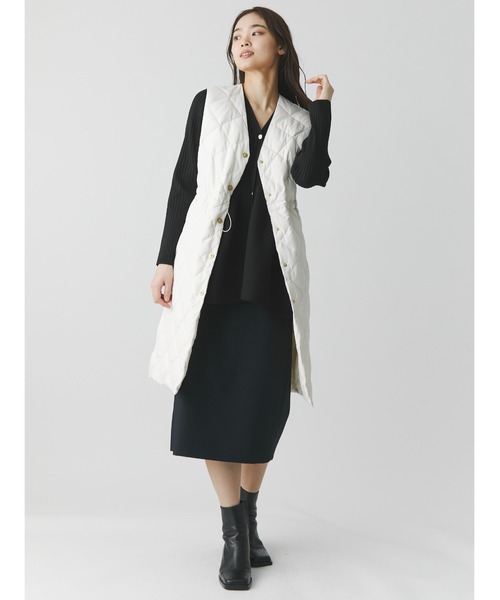 TONAL（トーナル）の「【TAIONコラボ】ロングジレ（ダウンジャケット