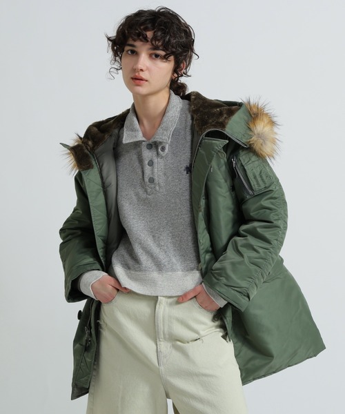 WOMAN》N-3B COMMERCIAL / N-3Bコマーシャル（ミリタリージャケット