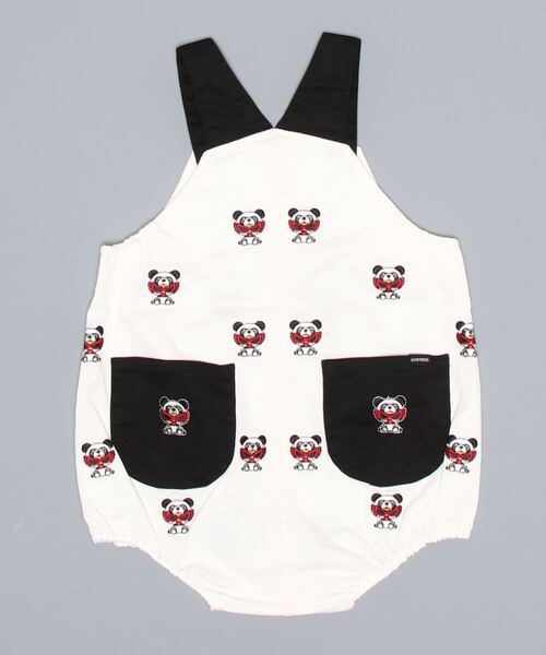 HYSTERIC MINI（ヒステリックミニ）の「PANDA MINI 刺繍 サロペット