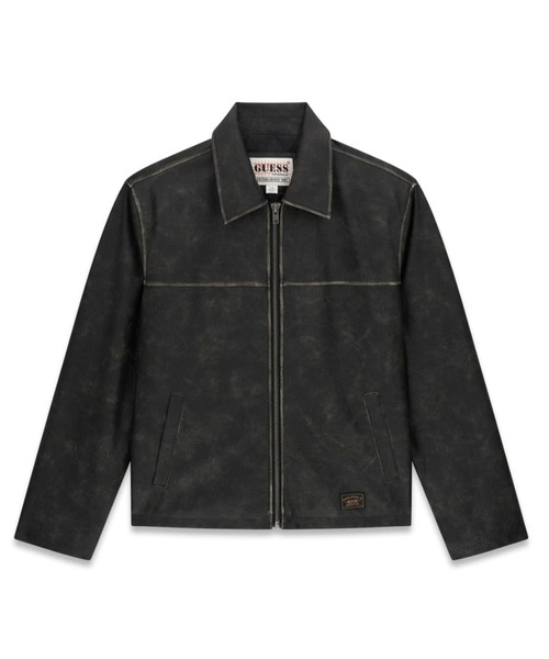 GUESS Originals Pu Leather Jacket アウター ブルゾン | GUESS(ゲス