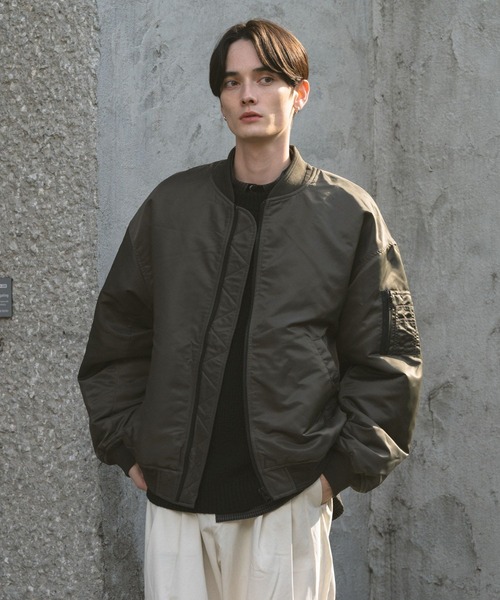 出回り少】 武尊着用 WHITELAND BLACKBURN BIG MA-1 WHITELAND