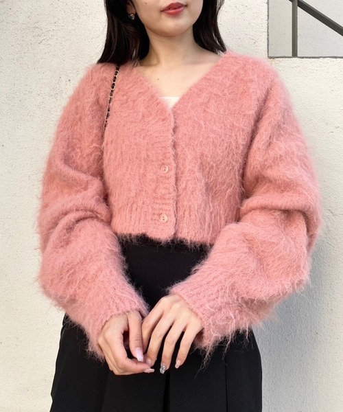 Chico（チコ）の「【REVIVAL】ショート丈2wayシャギーニット