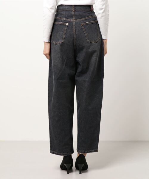 Ameri（アメリ）の「CROSS FRONT PAPA DENIM（デニムパンツ）」 - WEAR