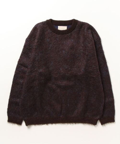 YOKE（ヨーク）の「YOKE/ヨーク/3COLOR JACQUARD MOHAIR SWEATER