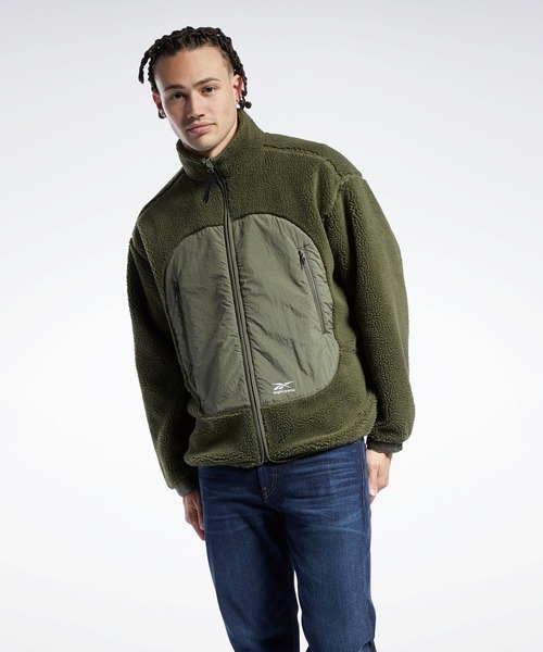 Reebok（リーボック）の「eightyone ポーラフリース ジャケット