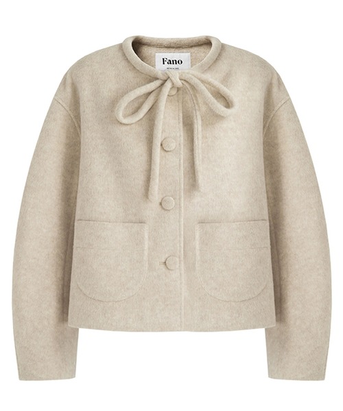 Fano Studios（ファノ ストゥディオズ）の「リボンタイ ショートウール