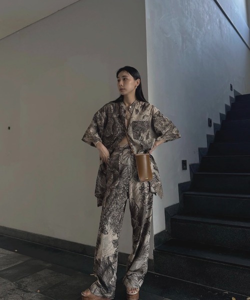 Ameri（アメリ）の「KEITAMARUYAMA × AMERI WIDE SHIRT（シャツ